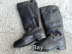 Armée Russe Soviétique Airforce Vvs Bottes Fourrées Mouton Hiver Pilote Taille 42 Nouveau