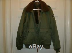 Army Air Forces De Type B-10 Vol Jacket Taille 48 Par A L'avant Excellente