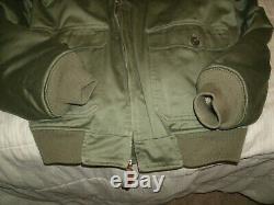 Army Air Forces De Type B-10 Vol Jacket Taille 48 Par A L'avant Excellente