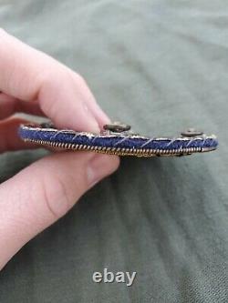 Beautif Rare Wwii Us Army Air Corps 14th Air Force Avg Bullion Patch