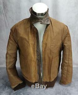 Blouson Aviateur En Cuir A2 De L'us Army Air Force Corp.