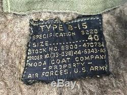 Blouson De Sauvetage B-15 Original De L'armée De L'air Américaine