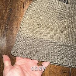 Bonnet de montre vintage de la Seconde Guerre mondiale A-4 Rare Vert Armée de l'Air Armée 40s 50s Militaire OG WW2