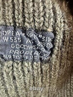 Bonnet tricoté Vintage WWII A-4 US ARMY AIRFORCE MECHANIC WATCH CAP BEANIE GOODWEAR Hat