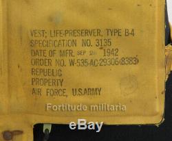 Bouee B4 Usaaf - Us Army Air Force Ww2 (matériel D'origine)