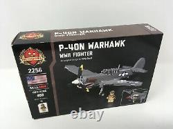 Brickmania P-40n Warhawk Deuxième Guerre Mondiale Deuxième Guerre Mondiale Lego Bkm2256 Armée Force Aérienne