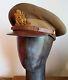 Brilliant Ww2 Usa Usaaf Army Air Force Officers Crusher Cap Grande Taille Original