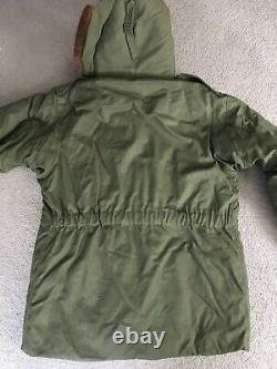 Bronson Us Army Air Forces Type B-9 Vol Down Parka Taille 40 Neuf