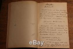 C1900 Livre Manuscrit D'avion D'avion De L'armée De La 1ère Guerre Mondiale Lire Description Curiosa Us