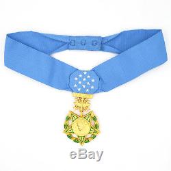 Cased Us Orden Badge Medal Of Honor, Ministère De La Santé, Armée, Marine, Air Force, Rare