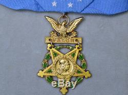 Cased Us Orden Badge Medal Of Honor, Ministère De La Santé, Armée, Marine, Air Force, Rare