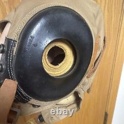 Casque AN-H-15 des Forces Aériennes de l'Armée Américaine de la Seconde Guerre Mondiale Bates Shoe Co AG Aviation Petit