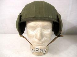 Casque De Flak M4a2 De L'armée De L'air De La Seconde Guerre Mondiale Flak Complet Avec Sangle De Chien Unissued # 1