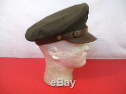 Casque Ou Chapeau De Broyeur D'officier De L'armée De L'air De L'armée De L'air Des États-unis Pendant La Seconde Guerre Mondiale Taille 7 Original