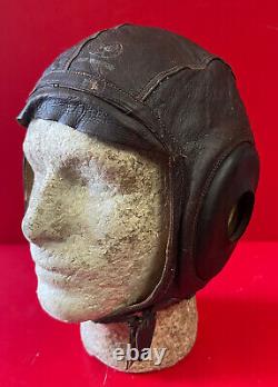 Casque de vol en cuir Type A-11 des Forces aériennes de l'Armée