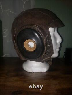 Casque de vol en cuir de type A-11 pour pilote des Forces aériennes de l'armée - extra large