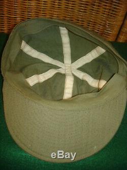 Casquette Hbt Mécanique A-3 Mécanique Originale De La Wwii Us Armée De L'air, Presque Neuve