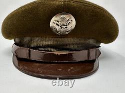 Chapeau casquette de l'armée américaine de la Seconde Guerre mondiale WW2, collectionnable de l'armée, de la marine et de l'armée de l'air, guerre mondiale.