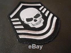 Chevron Crâne Us Force Armée Isaf Swat Velcro Marque Fastener Patch 5