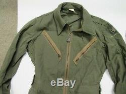 Combinaison Us Ww2 Aaf Flight Army Army Air Force Flyers Suit Taille Moyenne Talon Zippers Réguliers