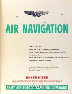 Commandement de formation des forces aériennes de l'armée c1943 Navigation aérienne Selman Field Monroe LA