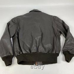 Contrat Avirex Type A-2 # 30-1415 No 1978-01 Air Force Leather Bomber USA 42