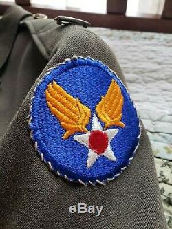 Deuxième Guerre 8e Armée Armée De L'air Officiers Pilote Uniforme