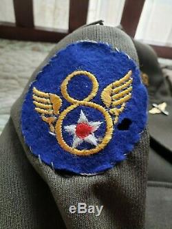 Deuxième Guerre 8e Armée Armée De L'air Officiers Pilote Uniforme