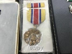 Deuxième Guerre Mondiale Et Plus Tard Médaille Lot Armée Force Aérienne Aaf Ap Mécanicien De L'avion Usmc Merit Etc