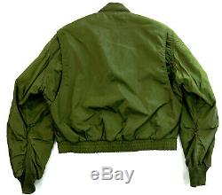 Ect Air Force Army Bombardier Pilote Flieger Jacke 52 L