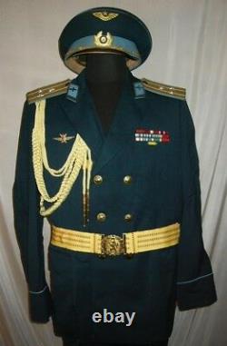 Ensemble Complet Bulgarie Armée Communiste Parade Uniforme D’officier Colonel De L’armée De L’air