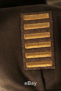 Eto Made Ike Jacket Des Officiers De L'armée De L'air Américaine De La Seconde Guerre Mondiale Portant Le Numéro Usstaf Ww2 # 7517