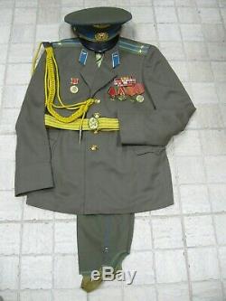 Force De L'armée Russe Soviétique Uniform Air Lieutenant-colonel Aviation Militaire Urss