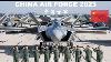 Force Aérienne Chinoise 2023 : Compilation Des Avions Militaires De L'armée De L'air De Libération Du Peuple