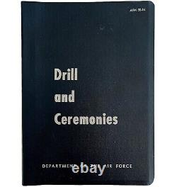 Force aérienne des États-Unis Drill & Cérémonies 1953 SC 1ère édition Militaria DWMM