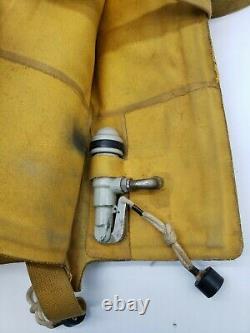 Forces Aériennes / U. S. Army Mae West B4 Pneumatic Life Jvest 1943 Ww2 Avec Dye Marker