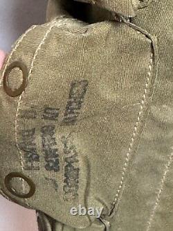 GILET DE SOUTIEN D'URGENCE C-1 DE LA FORCE AÉRIENNE DE L'ARMÉE AMÉRICAINE DE LA SECONDE GUERRE MONDIALE AVEC HOLSTER