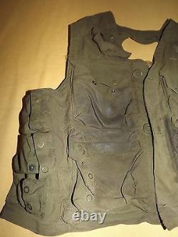 Gilet de survie de pilote de l'armée de l'air américaine de la Seconde Guerre mondiale de l'époque vintage