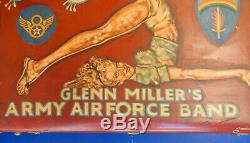 Glenn Miller Army Air Forces Band Peint À La Main Bagages