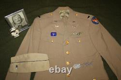 Grand Original Ww2 Identifié U.s. Army Air Forces Pilot’s Uniform Grouping Lot