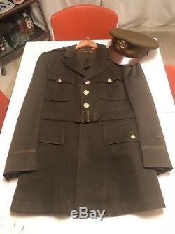 Groupement D'uniformes De L'armée De L'air De La Seconde Guerre Mondiale. Très Joli Nommé, Daté Du 20ème Usaaf