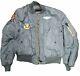 Guerre Du Vietnam U. S. Air Force Us Army Ma1 Flight Jacket (949hws-j)