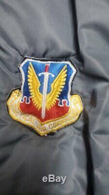 Guerre Du Vietnam U. S. Air Force Us Army Ma1 Flight Jacket (949hws-j)