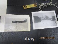 Guerre mondiale 2 Groupe de bombardement 486ème Armée de l'Air Médaille de l'Air Ailes du Fusible Pin Photos Groupe NOMMÉ