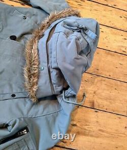 Hommes Alpha Industries Parka Extreme Cold Weather Alaska Taille S Petite Immaculée