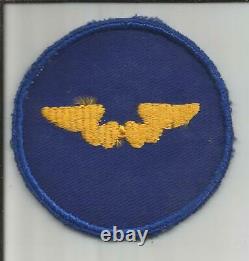 Htf Original Ww 2 Us Army Air Force Flight Instructor Twill Patch Inv# S238