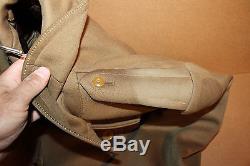 Identifié Ww2 États-unis Armée De L'air Armée De L'air (lt) Short Officers Manteau De Laine