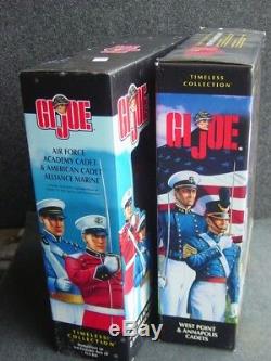 Intemporel Gi Joe Marine, Cadets De La Force Aérienne, De La Marine Et De L'armée De Terre Hasbro, Repo De Vintage