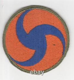 Inversé Prop Ww 2 Us Army Air Force Ghq Od Border Greenback Patch Inv# R779