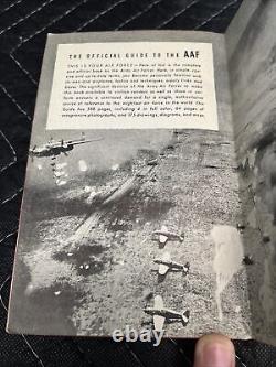 Juin 1944 GUIDE OFFICIEL DE L'ARMÉE DE L'AIR AAF AVEC NOTES DE VOL DU PILOTE